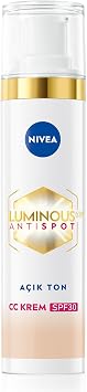 NIVEA Luminous630 Leke Karşıtı Krem CC Fluid SPF30 Light 40ml