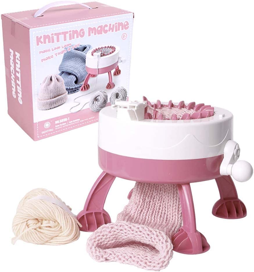 Amazon | 編み機 おもちゃ 22針 用編み機 織り機 操作簡単 毛糸 ウール 