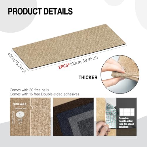 Cat Scratch Mat for Couch, Wall & Cat Tree — packaging and what arrives in the box