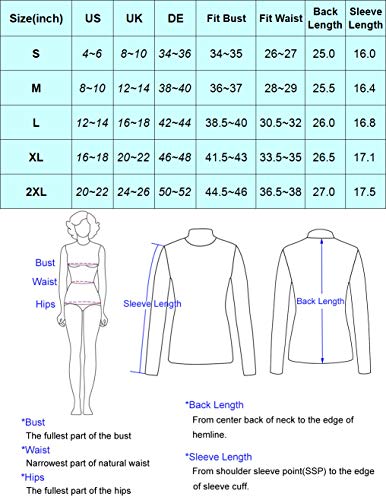 JACK SMITH Ladies 3/4-Sleeve Long Sleeve Polo Vneck Golf Polo(M,Black/Grey#)