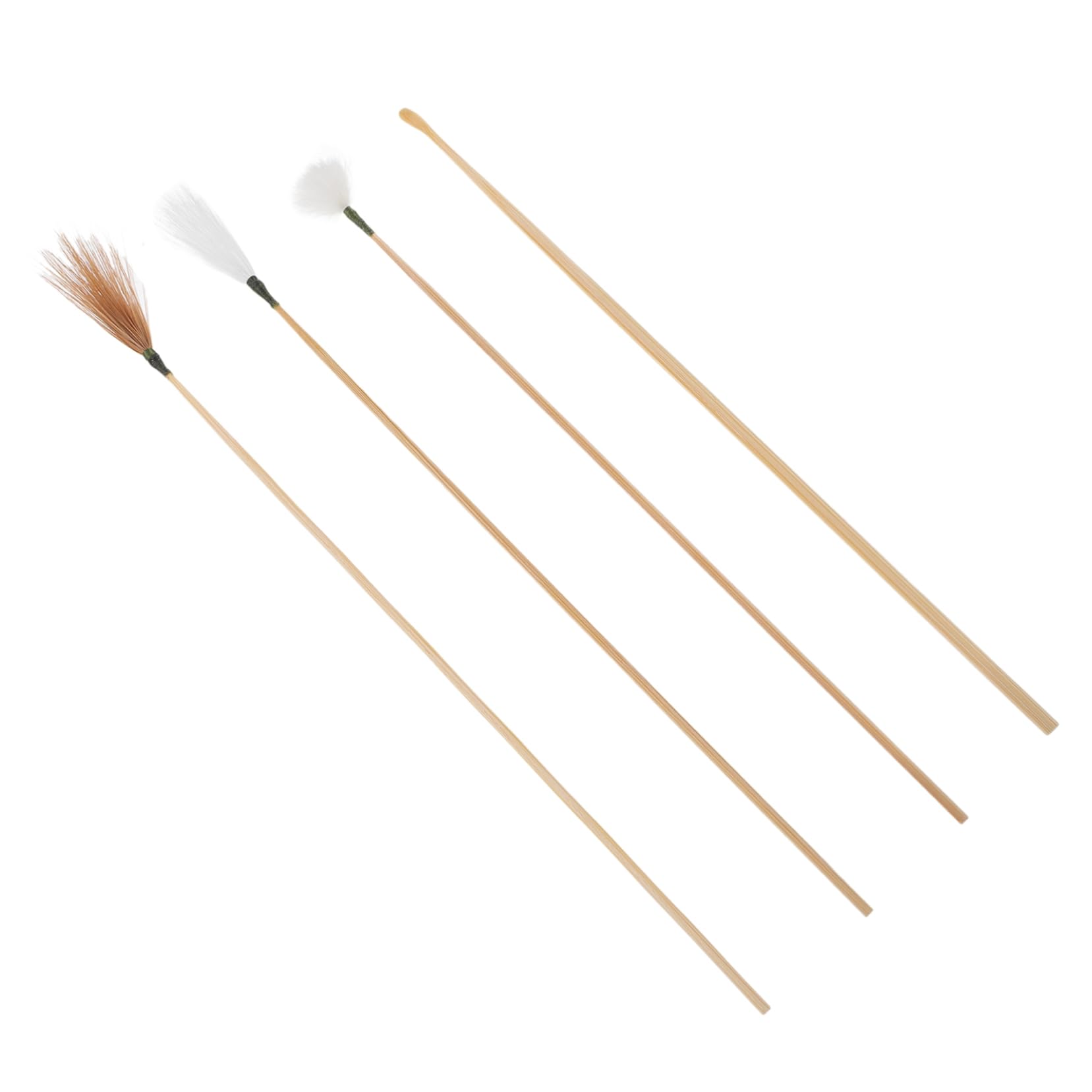 ORFOFE Bamboo Ear Cleaning Kit Earwax Removal Tool Set for Adults Ear Cleaning Device and Ear Spoon Easy to Use and Carry