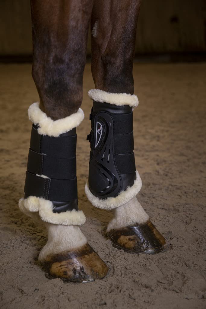EKKIA Botas para Caballos de Piel de Oveja sintética XTR Norton
