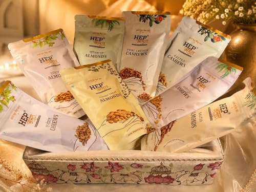 Image of HEP AMRUT Luxury Nut Box | Premium Dry Fruit Gift Set (800 GM)