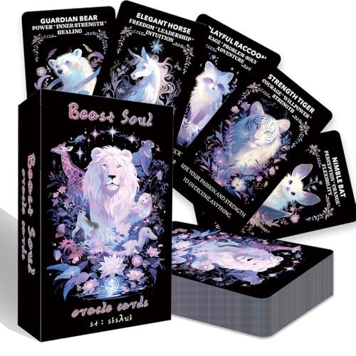 sishui Spirit Beast Oracle Cards for Beginners Oracle Cards for