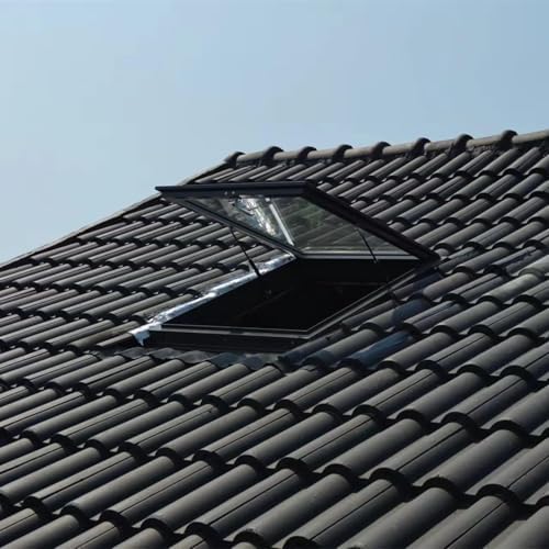 Egress Roof Window Skylight Cover for Attics & Sunrooms - Sloped/Flat Roof Underground Lighting Well Window (30.7x38.6in / 78x98cm) - Enhance Natural Light & Safety