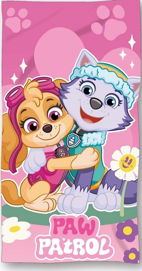 arlis Drap De Plage Licence Ou Serviette De Bain Licence 70 X 140 Cm (Drap de Plage Pat'Patrouille - D)