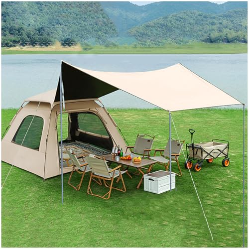 Carpa de Camping Pop Up para 4-8 Personas con Toldos miniatura 1