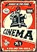 UNiQ Designs CINEMA Media Room Decor Tin Signs Theater Sign - Movie Room Decor Accessories - Film Decor - Cinema Decor - Home Movie Theater Decor - Movie Reel Wall Decor - Vintage Movie Decor 16x12