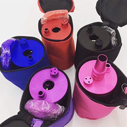 Hookah Set - Tragbare Glaspfeife - Shisha mit Aufbewahrungstasche – Bild 5