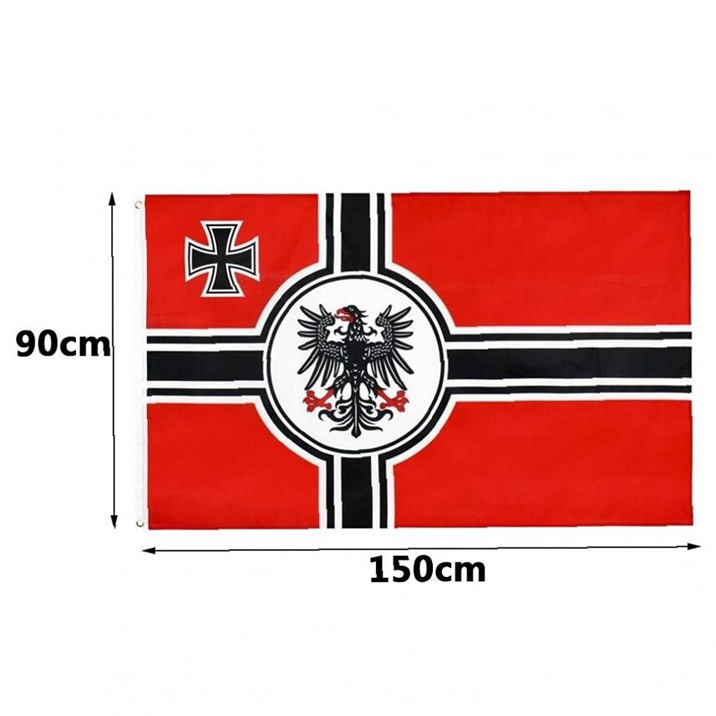 Amazon.co.jp: ドイツ germanyプロイセン 赤い十字のワシの旗