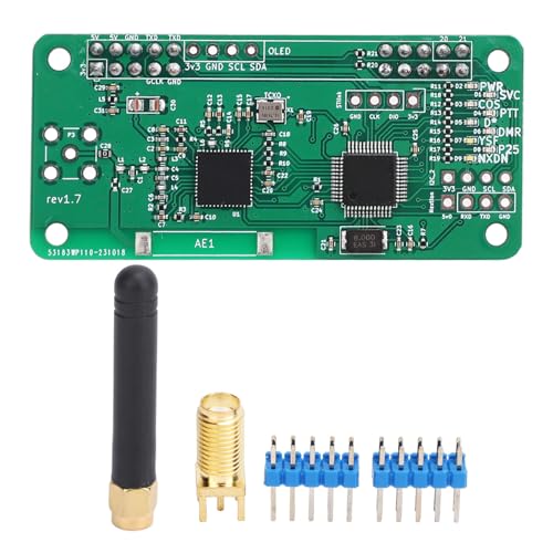 ViaGasaFamido Placa de Punto de Acceso de Múltiples Bandas de Frecuencia de 144MHz a 148MHz, 420MHz a 475MHz y 842MHz a 950MHzPlaca de Punto de Acceso de Potencia RF de 10mW con Pantalla LED