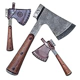 Die Axt ist sehr praktisch und durch ihre geringe Größe und das geringe Gewicht ideal für alle Wanderausflüge. Dank der Tasche kannst du die Axt an einem Gürtel, Rucksack befestigen und so hast du sie immer zur Hand. Eine Wanderaxt sollte auf keiner Reise fehlen.