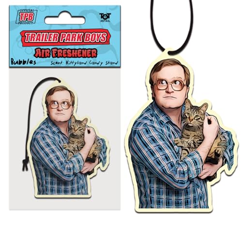 Trailer Park Boys Air Freshener - Bubbles Funny Hanging Car Air Freshener - Funny Car Accessories for Men & Women