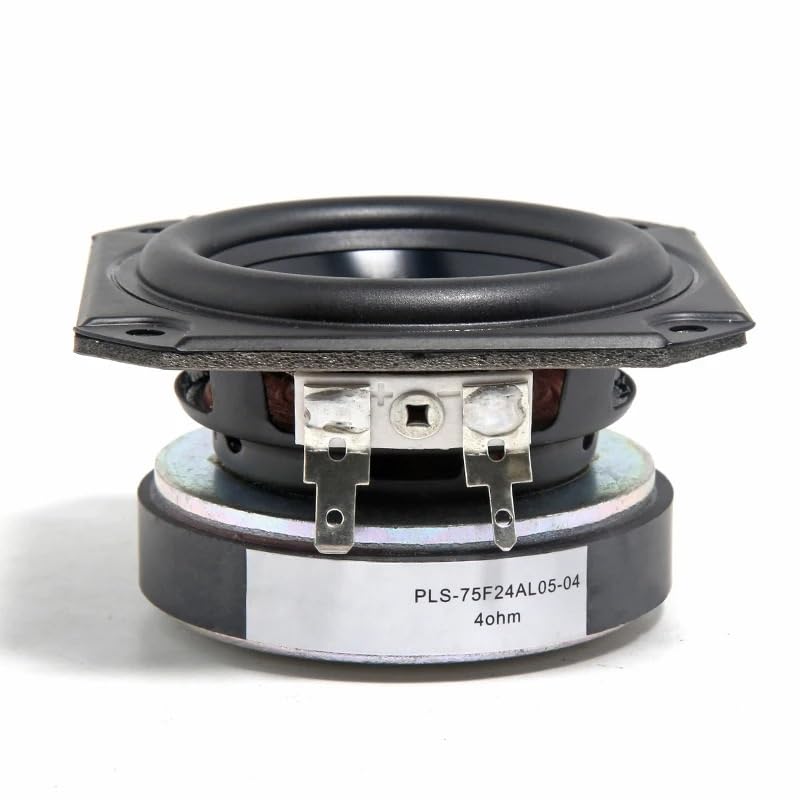 1PC 3-calowy głośnik basowy pełnozakresowy głośnik centralny 4OHM wodoodporny głośnik wysokotonowy do głośnika Peerless DIY 20W-40W część kina domowego