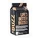 Better Buzz Life Blend (Buzz Life) Whole Bean Coffee Medium Roast, 12 Ounce (Pack of 1), Small Batch Roasted Arabica Coffee Beans, Dark Chocolate Notes