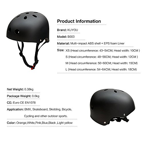 SKL - Casco di Sicurezza Regolabile per Bambini e