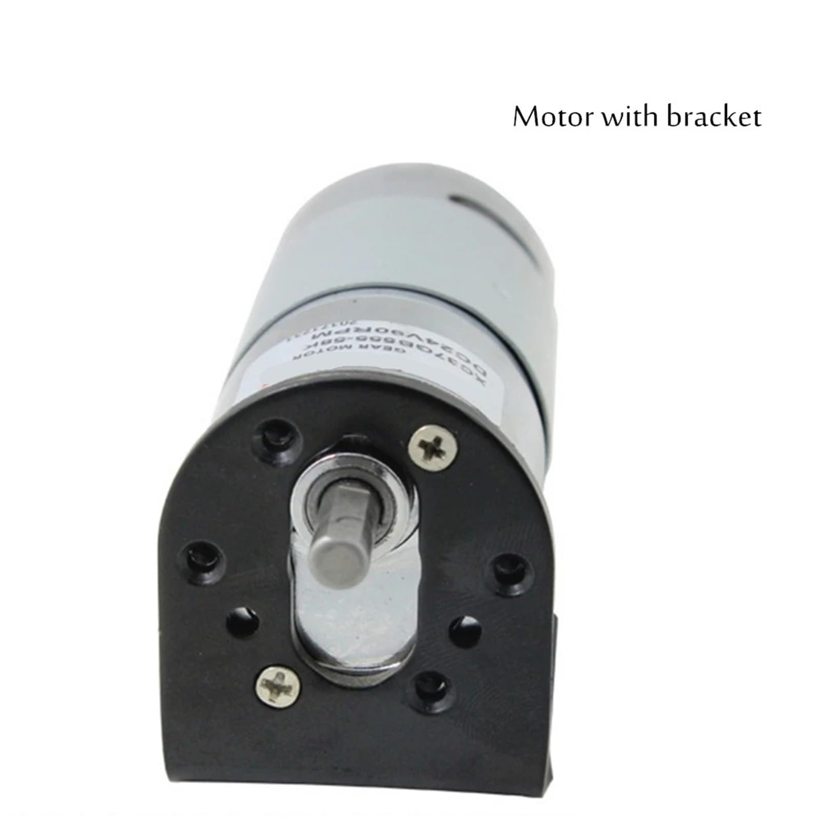 Motorreductor de CC 37 mm y 555, Eje excéntrico, 1224 V, micromotor Baja Velocidad Alto par(12V DC,90rpm)