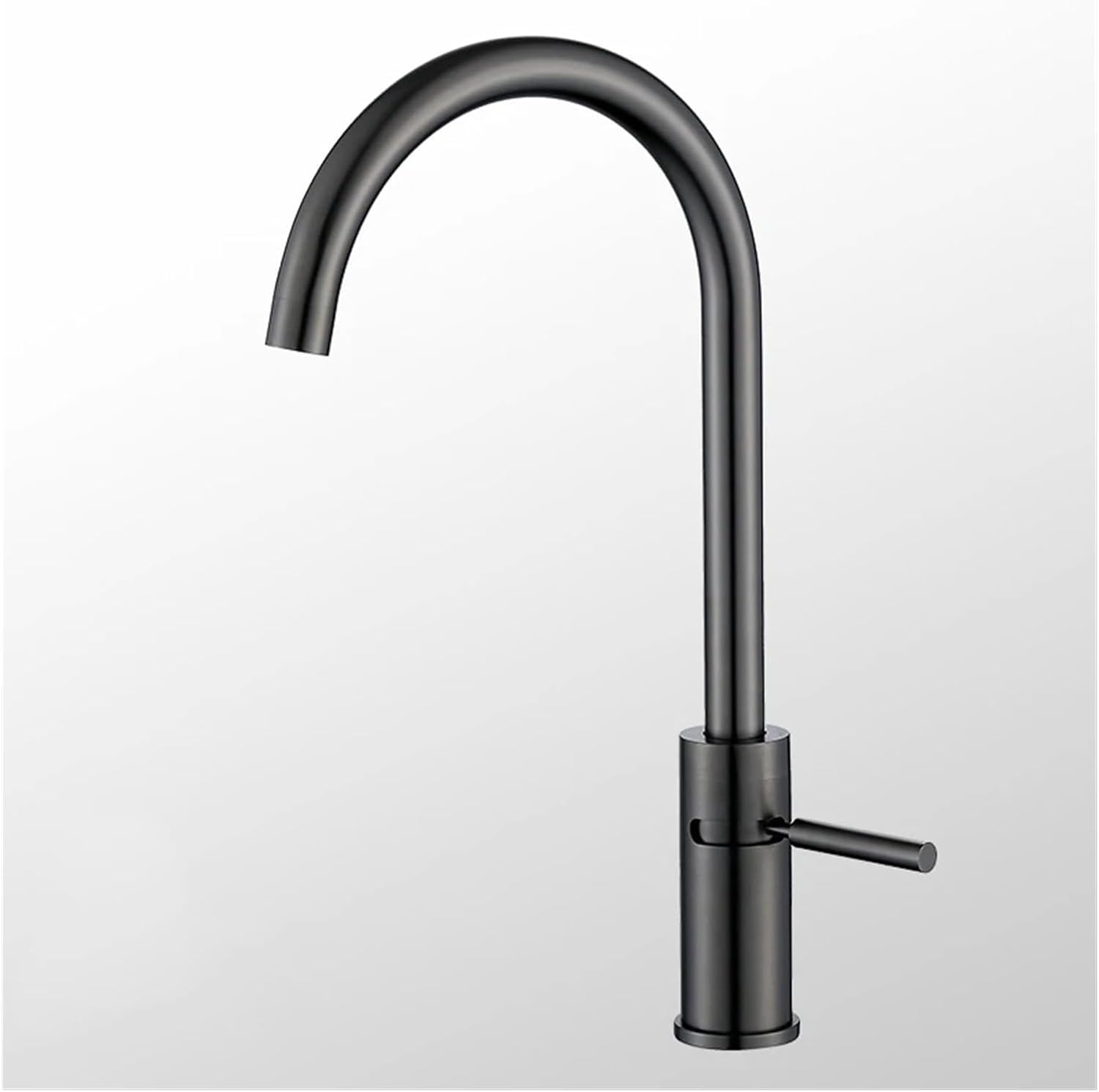 Robinet de cuisine mitigeur en acier inoxydable 304 pour évier domestique