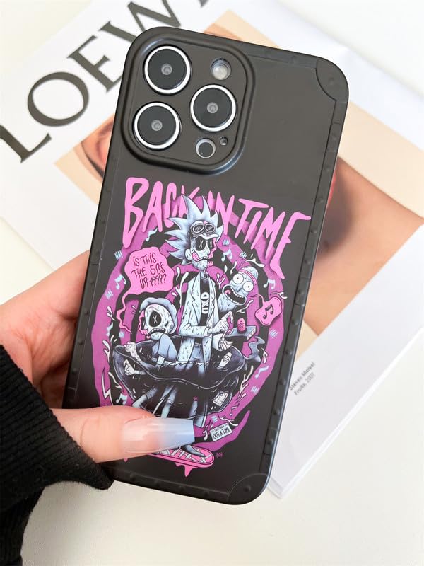 IPhone 15 Hülle TPU – Modisches Pop-Art Design, Stoßfest, Unterstützt Kabelloses Laden