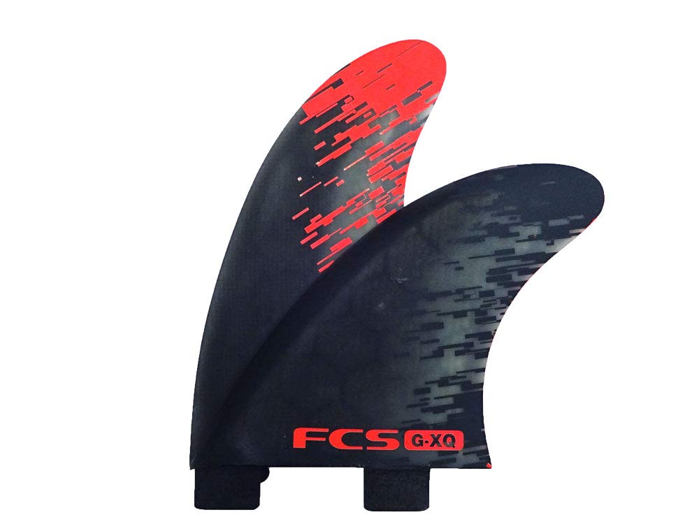 FCS G-XQ Quad Rear Fin Set - Blue | Moment Surf Company