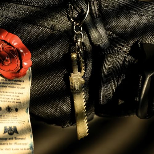 Image of Starforged Warhammer 40000 Thunderhammer & Thunderhead KeyChain Space Marines Astartes WH40 Jewelry