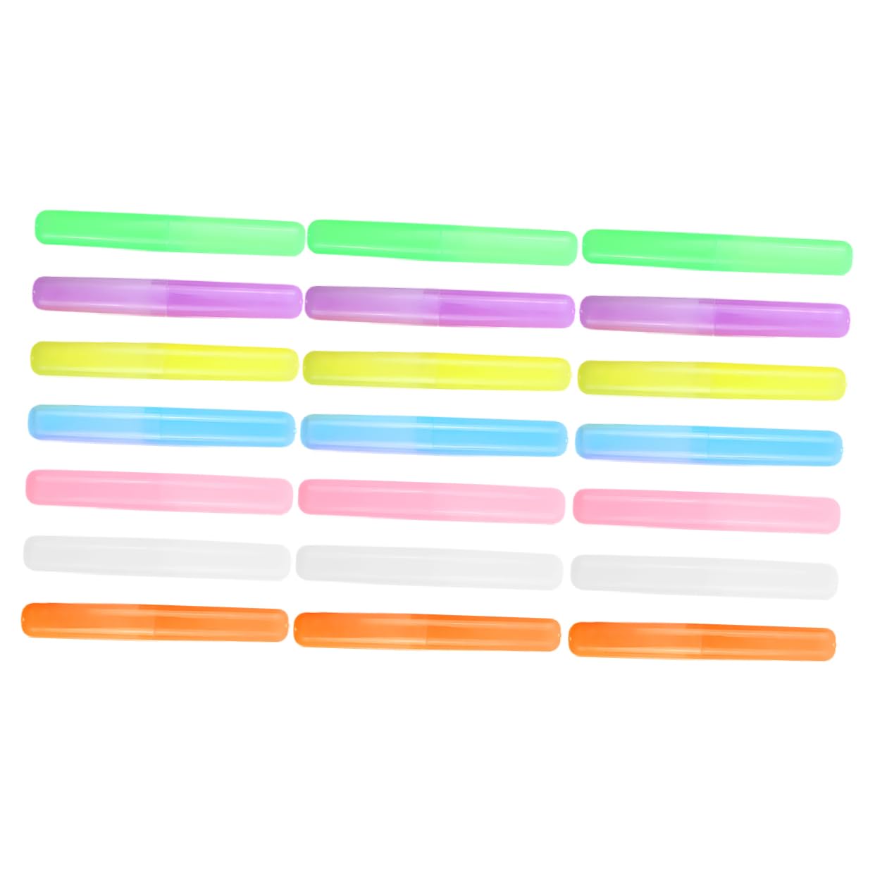 Alipis 84piezas Organizador De Cepillos De Viaje Estuche Portátil para Pasta De Dientes y Cepillos para Actividades Al Aire y Viajes