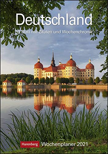 Télécharger Deutschland 2021. Wochenplaner: 53 Blatt mit Zitaten und Wochenchronik PDF Ebook En Ligne