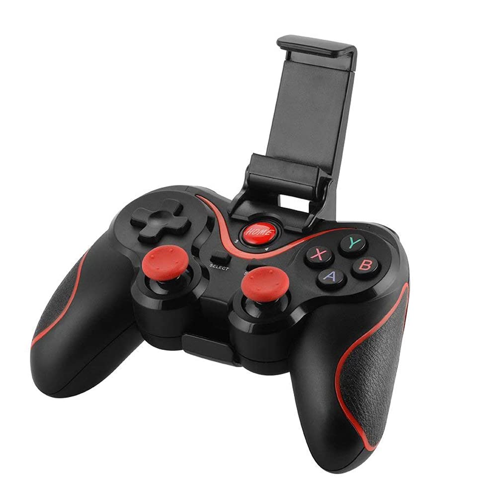 Leeofty Wireless BT Gamepad Joystick No Driver for Phone Tablet PC with Bracket