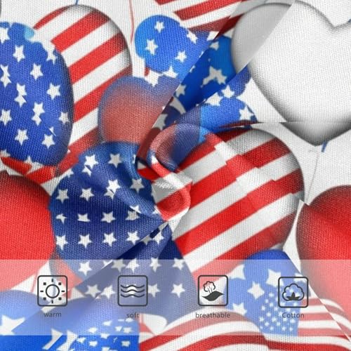 Cotton Girls Underwear Toddlers Heart Balloons Patriotic America Panties Little Girl Florals Kids Undies Briefs 2t3