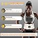 Abs Sculptor, Ab Toning Belt with Heat for Stomach Cellulite Removal Belly Fat Burning, ab Toner Machine for Belly Exercise Smooth & Firming, Lower Back Massager for Women Men Pain Relief Unisex Gifts