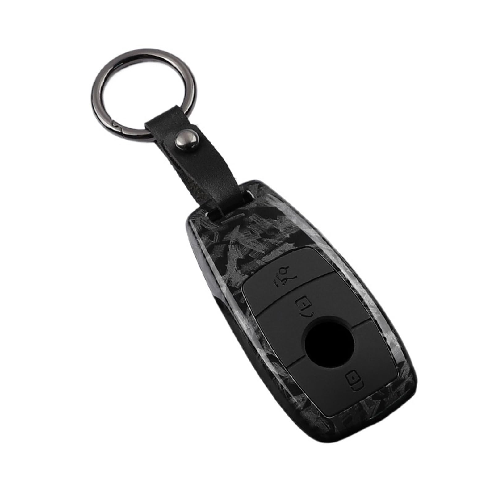 Etui na kluczyki samochodowe z włókna węglowego ABS dla Mercedes Benz klasy ESG