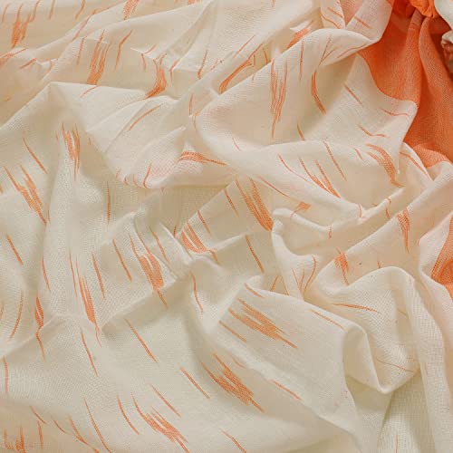 Image of Sun Fashion And Lifestyle Cotton Ikkat Print Unstitched Dress Material, Kurta Set for Women with Dupatta (Ikkat 2, Free Size)