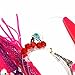Fish WOW! Fishing Daisy Bird Chain Squid Lure Rig Teaser Trolling - Pink