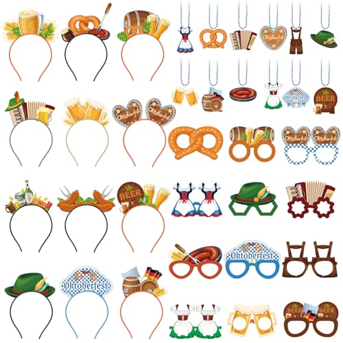 Herdear 36 Pcs Oktoberfest Party Favors Set...