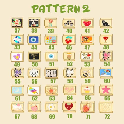 Gold Italian Bracelet, Custom Gold Italy Charms, Personalized Bracelet, Italian Charm Bracelet and Opening Tools, 9mm Modular Charms Link Handmade DIY Jewelry Gifts4