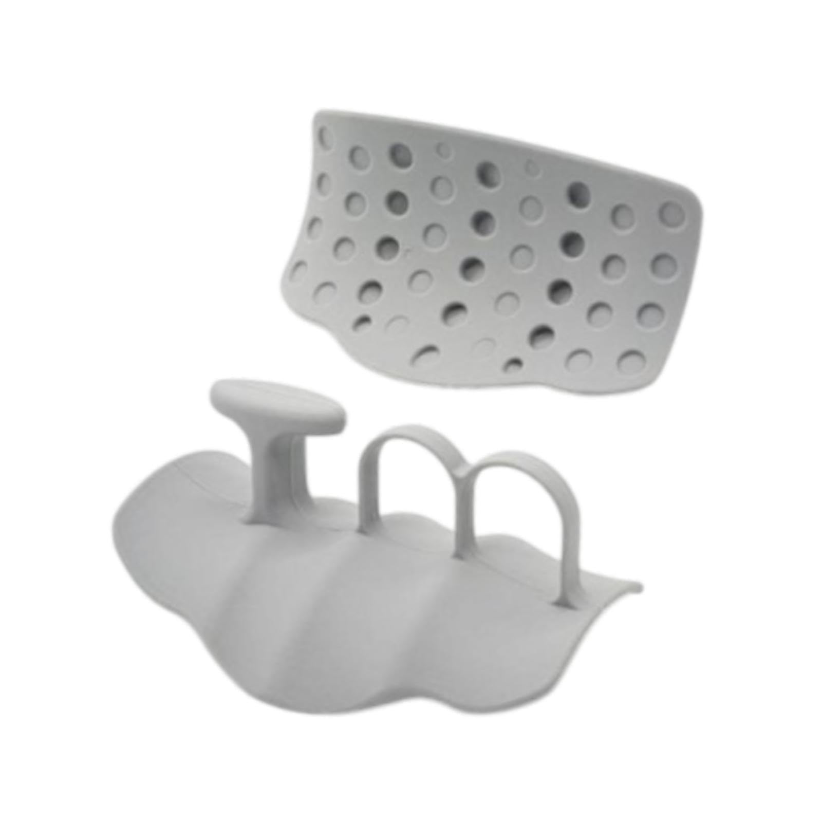 Colaxi 1 Pair Weight Lifting Grips Hand Protection Strength Sports Barbell Bar Pads Gym Hand Grips for Fitness Calisthenics Exercise, Gray