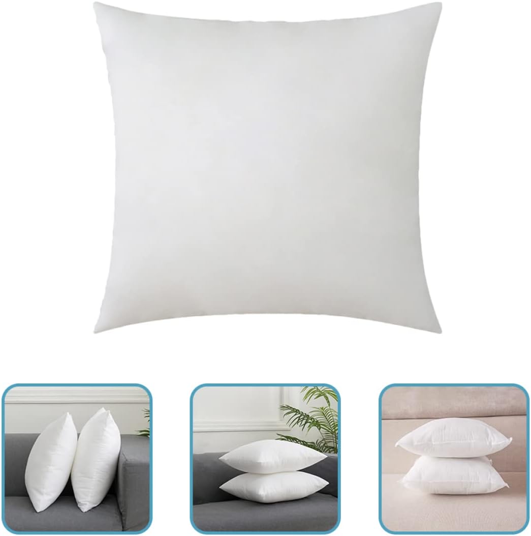 Gatuida 2pcs Shaped Pillow Inserts Pillow Core Bolster Decorative Fillers Outdoor Inserts Comfortable
