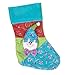 Premium Shiny Multicolored Snowman Christmas Stocking - 16.5"