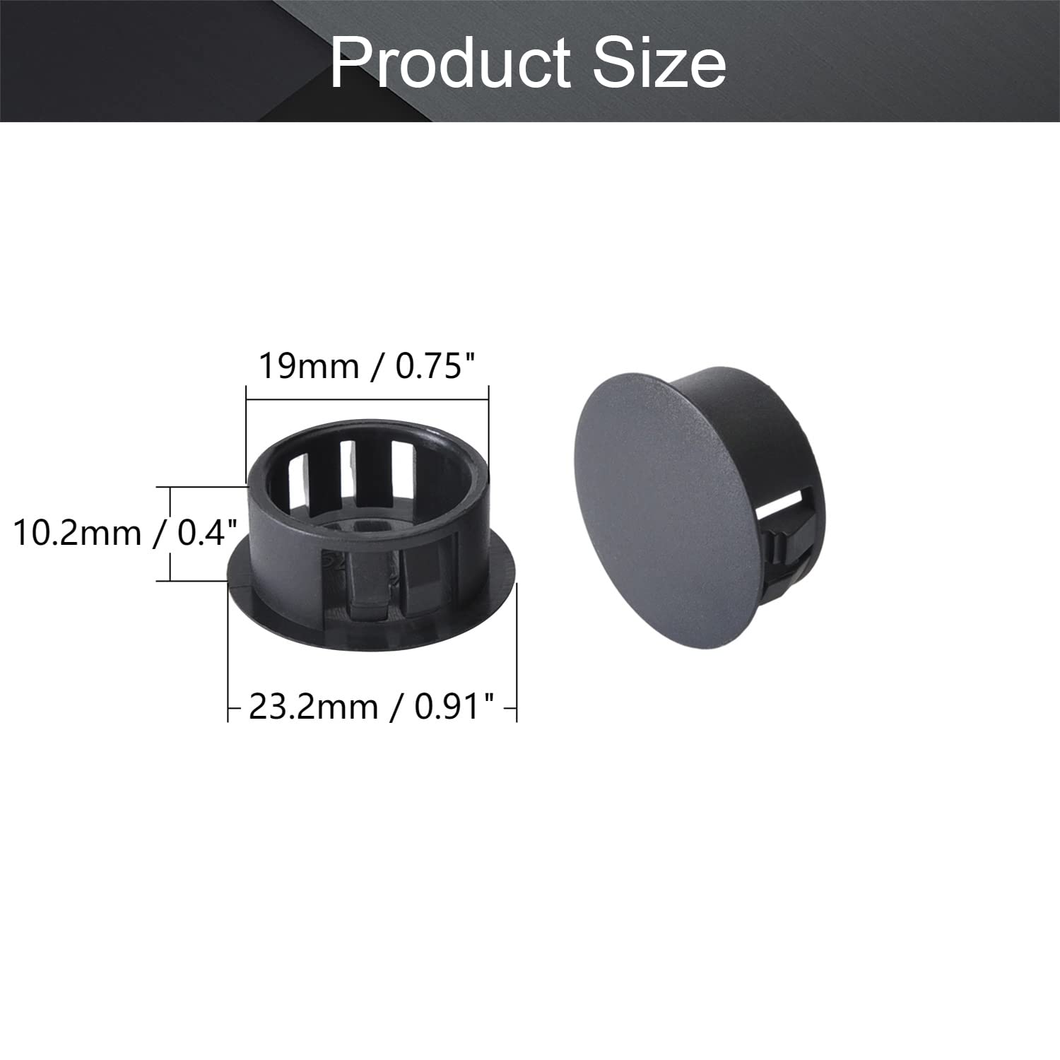 Amazon.co.jp: ホールプラグ ロック穴プラグ ボルトエンドキャップ