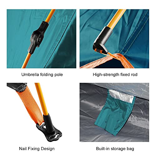 Carpa instantánea impermeable para 3-4 personas miniatura 7