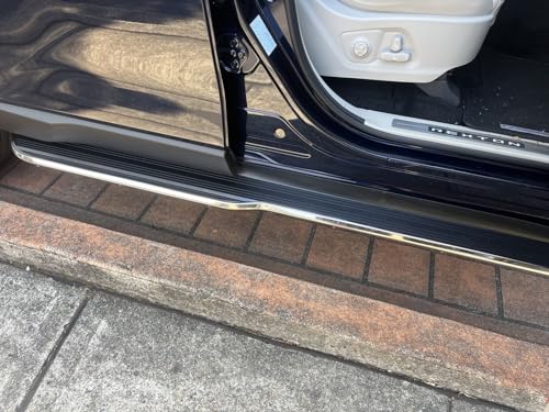 2 Piezas Estribos Laterales para SsangYong Rexton 2017-2024 Negro miniatura 5