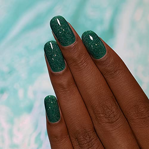 Image of ILNP Private Island - Tropical Green Holographic Nail Polish