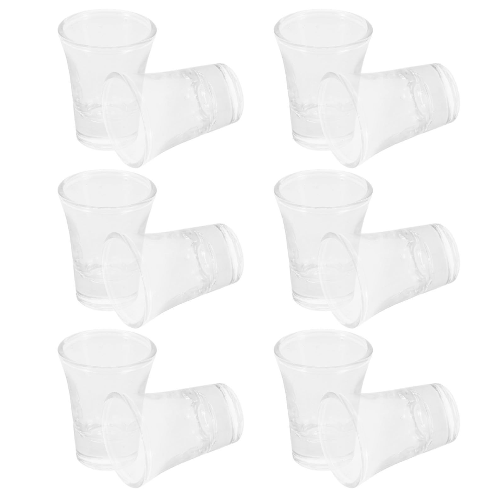 Verres à Shot de Saké 15 Ml en Verre Robuste Transparent, Mini-calices de Communion pour Cérémonies Religieuses à Domicile, Ensemble 24 Pièces Portables pour Dégustation et Usage