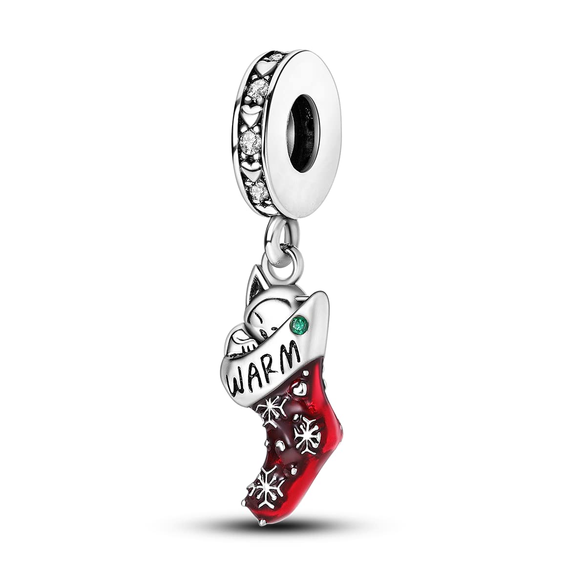 925 Sterling Silver Charm for Bracelet Necklace Dangle Love Mum Ocean Travel Butterfly Party Birthday Charm Beads Pendant DIY Jewellery Gift for Women-image-34
