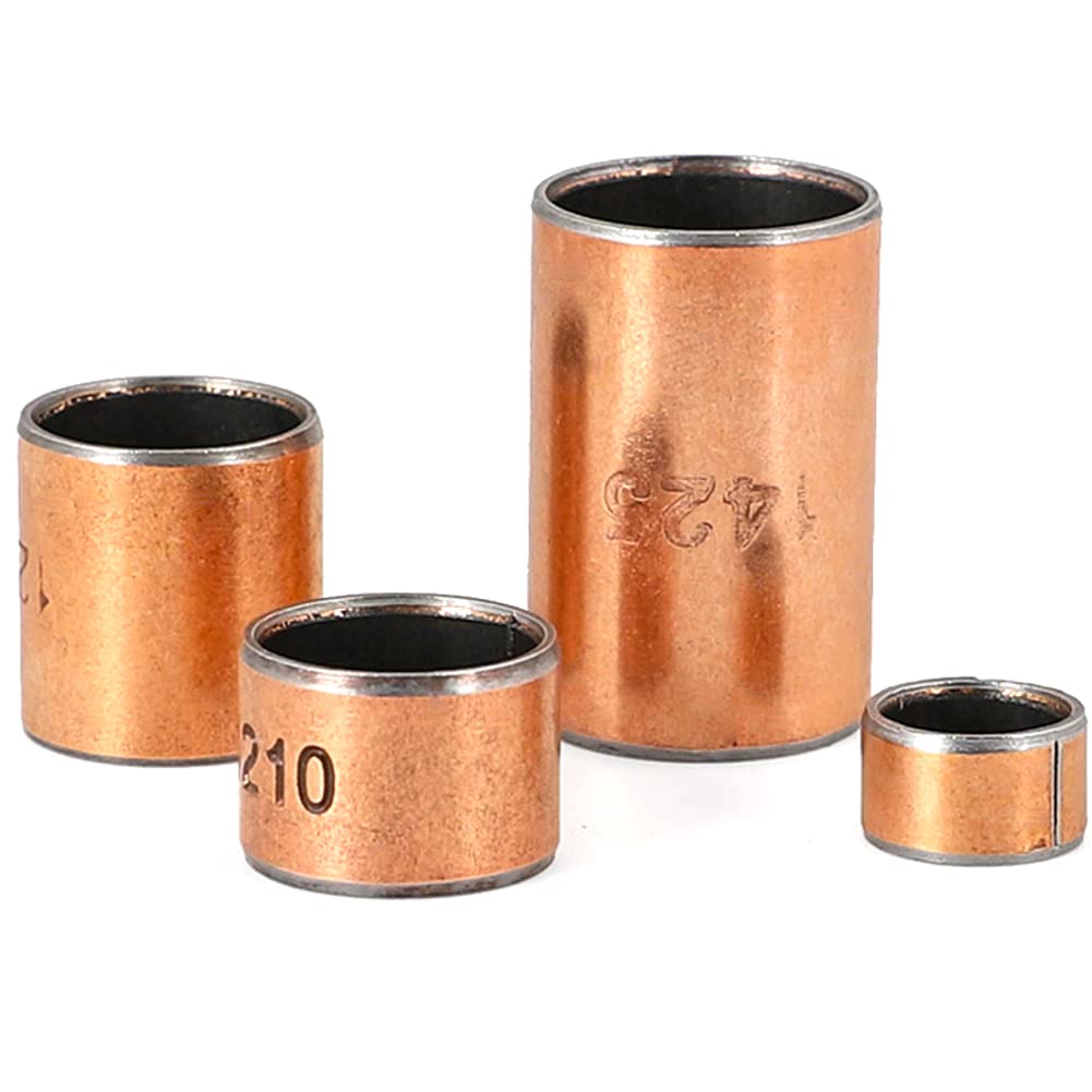 (2pcs) Cojinete de cobre compuesto 45x50x40mm para cojinetes etc.