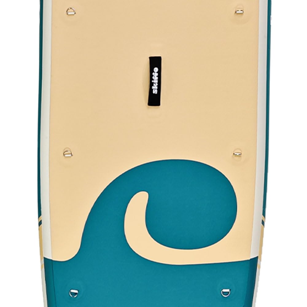 Skiffo Rivage Lagoon 11' – Sup Inflable 2 en 1 Kayak Completo – 335 x 86 x 15 cm – MAX 160 kg – Estable y versátil – Diseño único