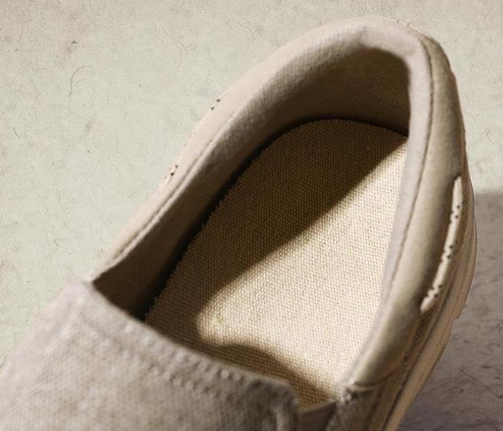 Mens Breathable Slip On Canvas Casual Loafer Lightweight Walking Shoes Cloth Shoes4