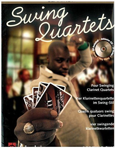 Swing Quartets Clarinet Bkcd Book With CD