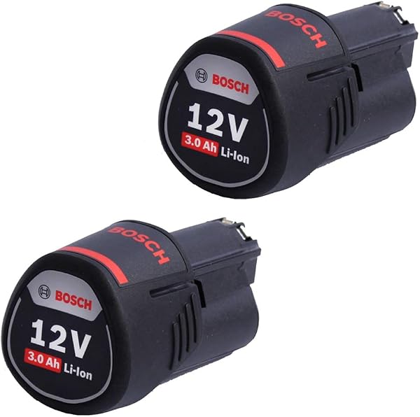 Bosch Professional system 12V: zestaw startowy – 2 akumulatory GBA 12V 3.0Ah