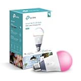 Kasa Smart Wi-Fi LED Light Bulb by TP-Link - Multicolor, Dimmable, A19, No Hub Required, Works with Alexa and Google Assistant (LB130)